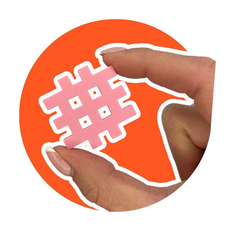 Mini Waffle Pastel 500 el. Klocki konstrukcyjne
